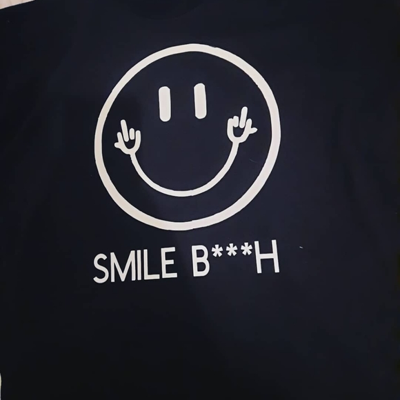 Black Graphic custom t shirt. - Picture 2 of 3